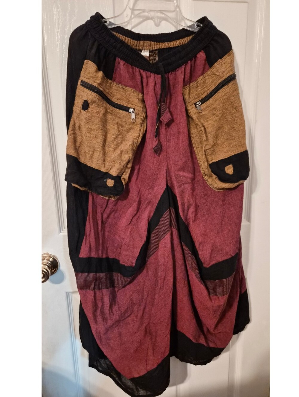 Women Cotton Harem Pants OS